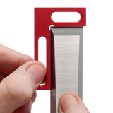 Woodpeckers Mini Square, Small Pocket Wood Working Tool, Check Square on Carpenter Cutting Tools, Premium Precision Woodworking Tools, Red, Aluminum Woodpeckers