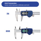 Fowler 54-101-150-2, Xtra-Value Cal Digital Caliper With 0-6"/150MM Measuring Range,Blue Fowler