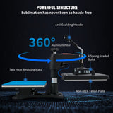 VEVOR Heat Press 15X12 Inch Heat Press Machine 5 in 1 Digital Multifunctional Sublimation T-Shirt Heat Press Machine for T Shirts Hat Mug Cap Plate VEVOR