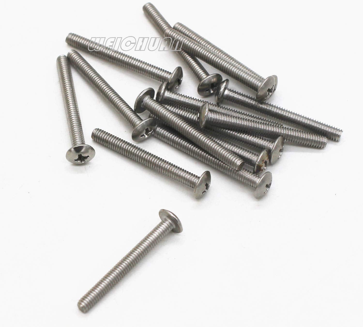 WEICHUAN 20PCS Round Unfinished Wood Cabinet Furniture Drawer Knobs Pulls Handles (Diameter: 3.6cm Height: 3cm) WEICHUAN