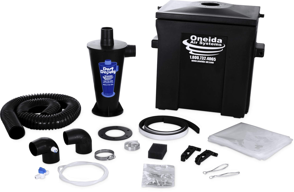 Oneida Air Systems Ultimate Dust Deputy SD Cyclone Separator for Festool CT Vacuums - 9 Gallon Systainer Kit Oneida Air Systems