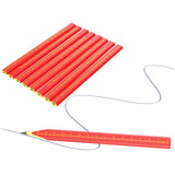 KR. LIF 8 PCS Carpenter Pencils Construction Pencil, Carpenter Marking Pencil for Woodworking Concrete Scriber Marking Tool KR. LIF