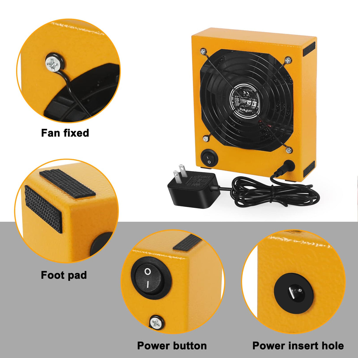 Solder Fume Extractor Smoke Absorber Remover Smoke Prevention Absorber 12V DIY Working Fan for Soldering Station NOEVSBIG