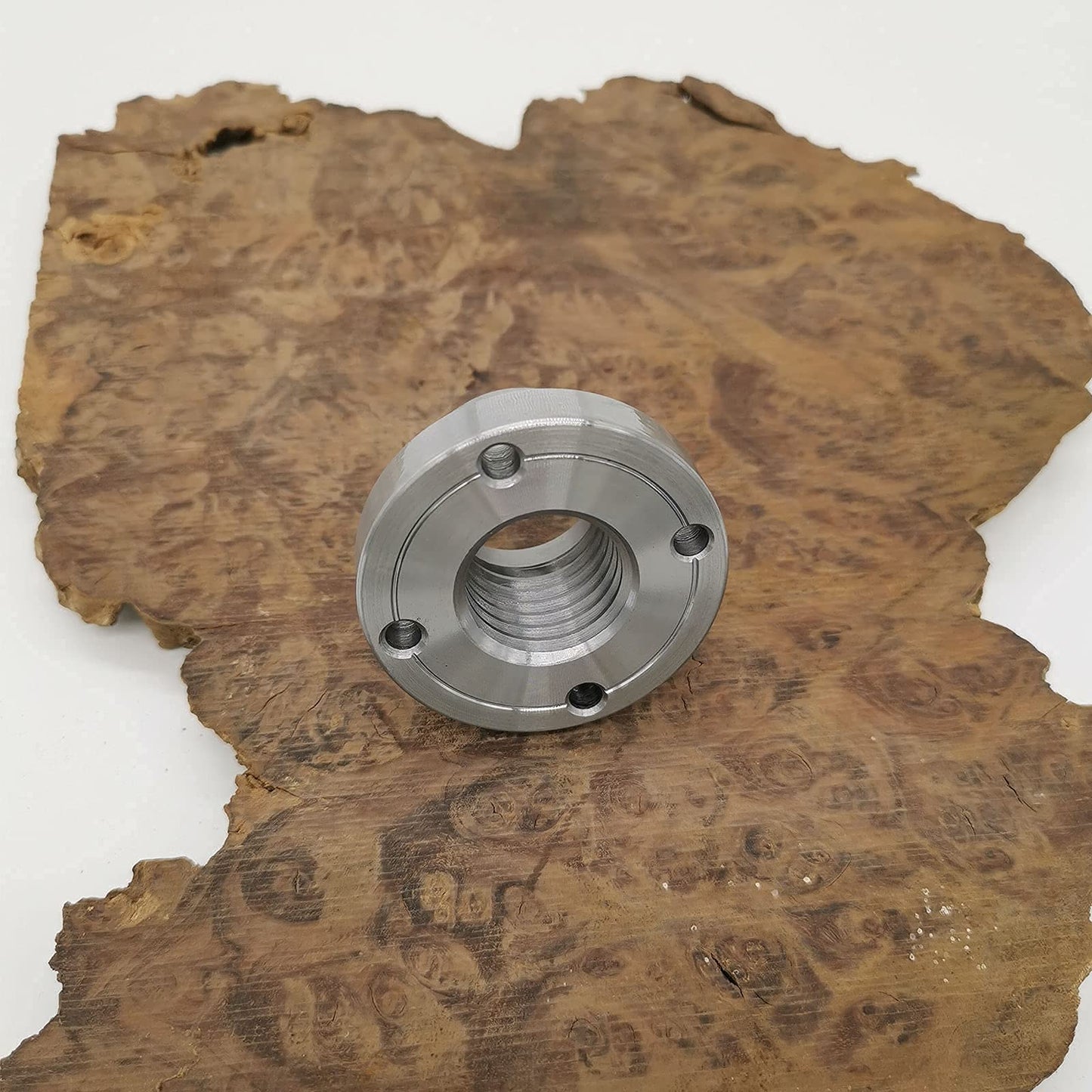 2" Wood Lathe Steel Faceplate Chucks, 1”-8TPI Thread Woodworking Accessories Tools