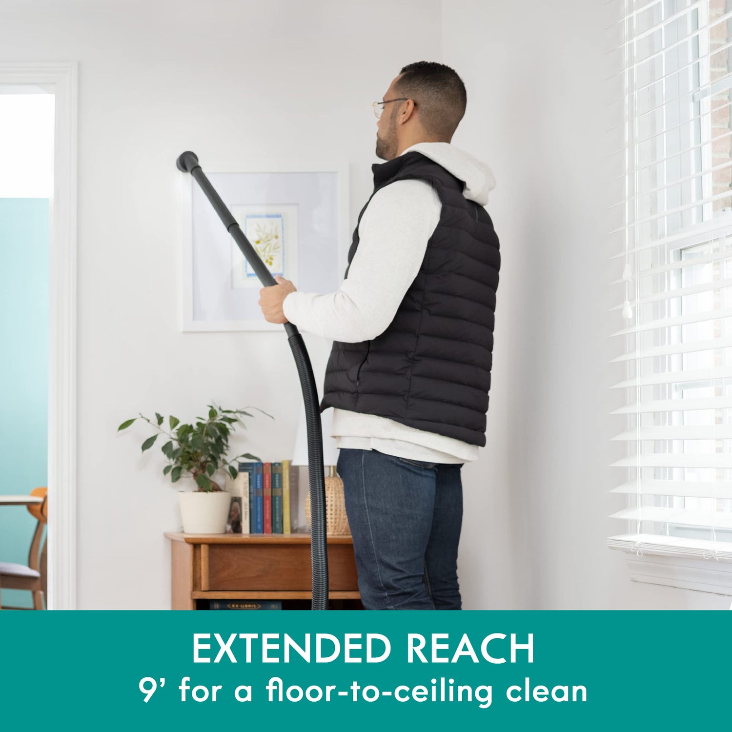 Kenmore KW3030 Wet Dry Canister 3.2 Gallon 2.5 Peak HP Shop Vacuum Cleaner with Extension Wands Tool Storage & Wall Bracket for Garage, Car, Home & Kenmore