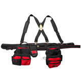 MELOTOUGH Padded Tool Belt Work Suspenders With Super Strong Clip for Carpenter's Suspension Rig construction suspenders for men MELOTOUGH