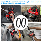 45-69-0030 Band Saw Tire FOR Milwaukee BandSaw Compact Pulley Tires 2629-20 6242-6 2429-20 (4.0" Diameter Tires)- 2 Pack Kscjdg