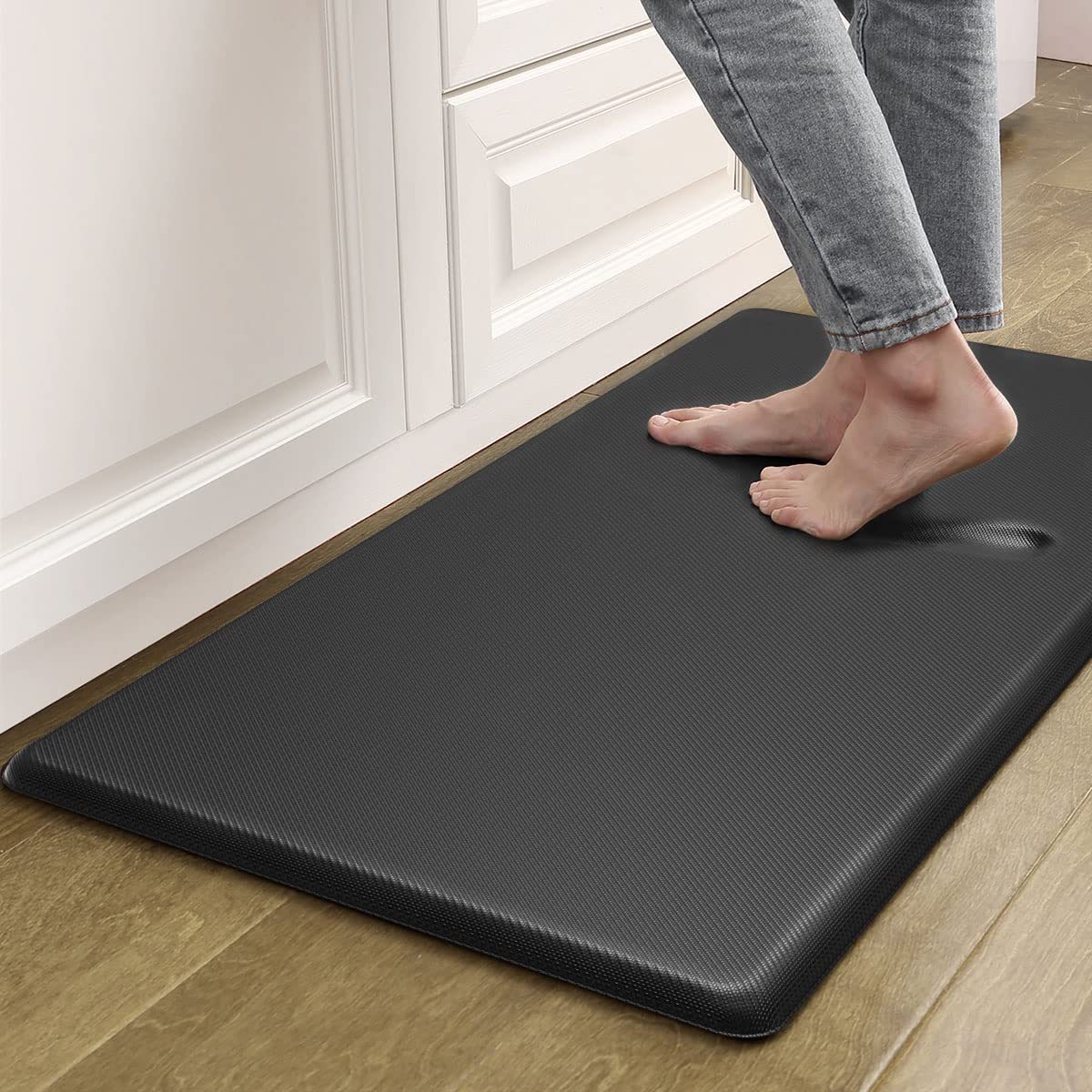 Artnice Anti Fatigue Mat Standing Desk Office One Piece,0.75" Memory Foam Kitchen Mats for Standing,Standing Mat for Standing Desk for Floor, Office,