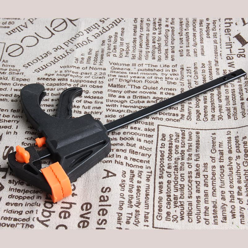 Ximimark 2 PCS 4inch Bar F Clamps Clip Grip Quick Ratchet Release Woodworking DIY Hand Tool Kit Ximimark