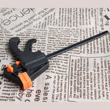 Ximimark 2 PCS 4inch Bar F Clamps Clip Grip Quick Ratchet Release Woodworking DIY Hand Tool Kit Ximimark