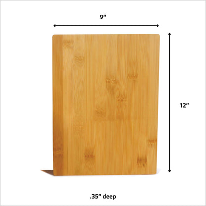 Set Of 18 Bulk Cutting Boards 12" x 9" x 0.35" - Premium Bamboo Wood Boards For Wholesale, Engraving, Kitchen And Dinning Copping Board, Sturdy & - WoodArtSupply