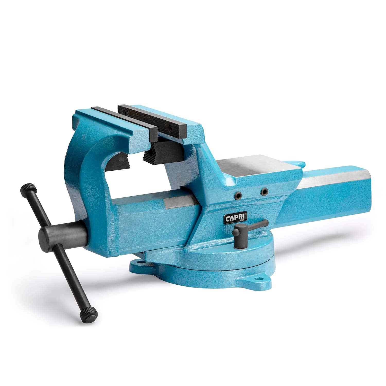 Capri Tools 10517 Ultimate Grip Forged Steel Bench Vise, 7" - WoodArtSupply