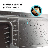 Ultrawall 13 PCS Tool Storage Rack, 64 Inches Adjustable Garage Organization Wall Mounted Storage System with 9 Hooks, Heavy Duty Steel Garden Tool Ultrawall