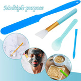 12 Pieces Resin Brush Silicone Stir Sticks Kit, Silicone Epoxy Brush Silicone Stirring Tool Applicator Mixing Spoon Silicone Scraper DIY Crafts Tool Patelai