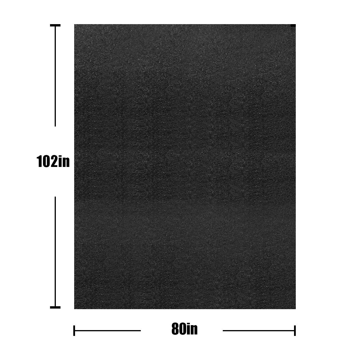 LINLA Premium Absorbent Oil Mat Contains Liquid Garage Floor Mat 8.5'x 6.6', Reusable, Washable, Protects Floor, Driveway Surface, Shop,Parking LINLA