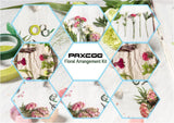 Paxcoo Floral Tape and Floral Wire Arrangement Tools Kit with Wire Cutter 26 Gauge Stem Wire and 22 Gauge Paddle Wire for Bouquet Stem Wrap Florist PAXCOO