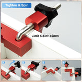 4-Pack Corner Clamps 90 Degree, 2.32"x2.32" Mini Aluminum Alloy Right Angle Clamps, Woodworking Positioning Squares for Cabinets, Drawers, Tables, ViewReal
