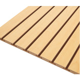 SSWBasics 4 ft x 2 ft Horizontal Maple Slatwall Easy Organizer Panels (24"H x 48"L) - Pack of 2 - Perfect for Retail Store, Garage Wall, and Craft SSWBasics