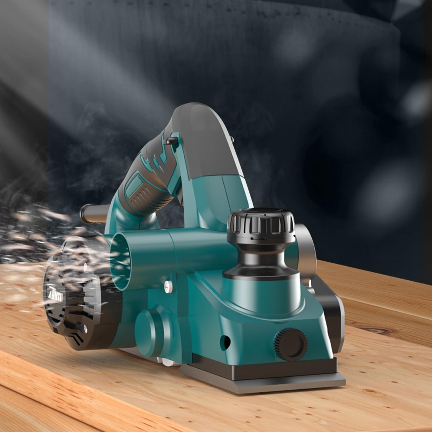 DNTI 6.6amp Corded Electric Handheld Planers 17000rpm Hand Planer Power Woodworking Tool Power Handheld Planer for Wood Chamfer DIY model 58218 DNTI