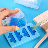 200 Pcs 2 Ounce Epoxy Mixing Cups Disposable Measuring Cups for Resin 60 ml Graduated Plastic Medicine Cups Bulk Clear Beaker Cup with 200 Mixing Konohan