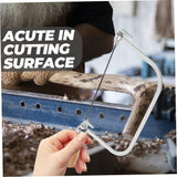 OSALADI 1 Set Engraving Saw Coping Blades Dowel Plate Kann Metal Cutting Coping Scroll Saws for Woodworking Hand Wood Handheld Coping Hacksaw for OSALADI