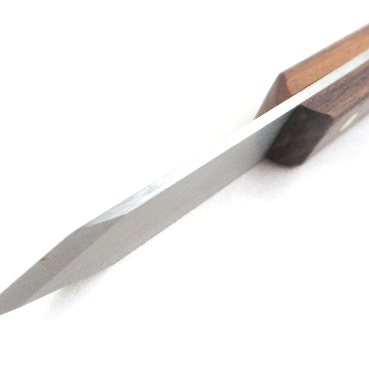 Mikov V2003008 Thin Blade Dual Bevel Marking Knife 0.060 Inch Thick Blade 1/2 inch Wide 1-7/8 Long with Rosewood Handle Stainless Steel Hardened to Mikov