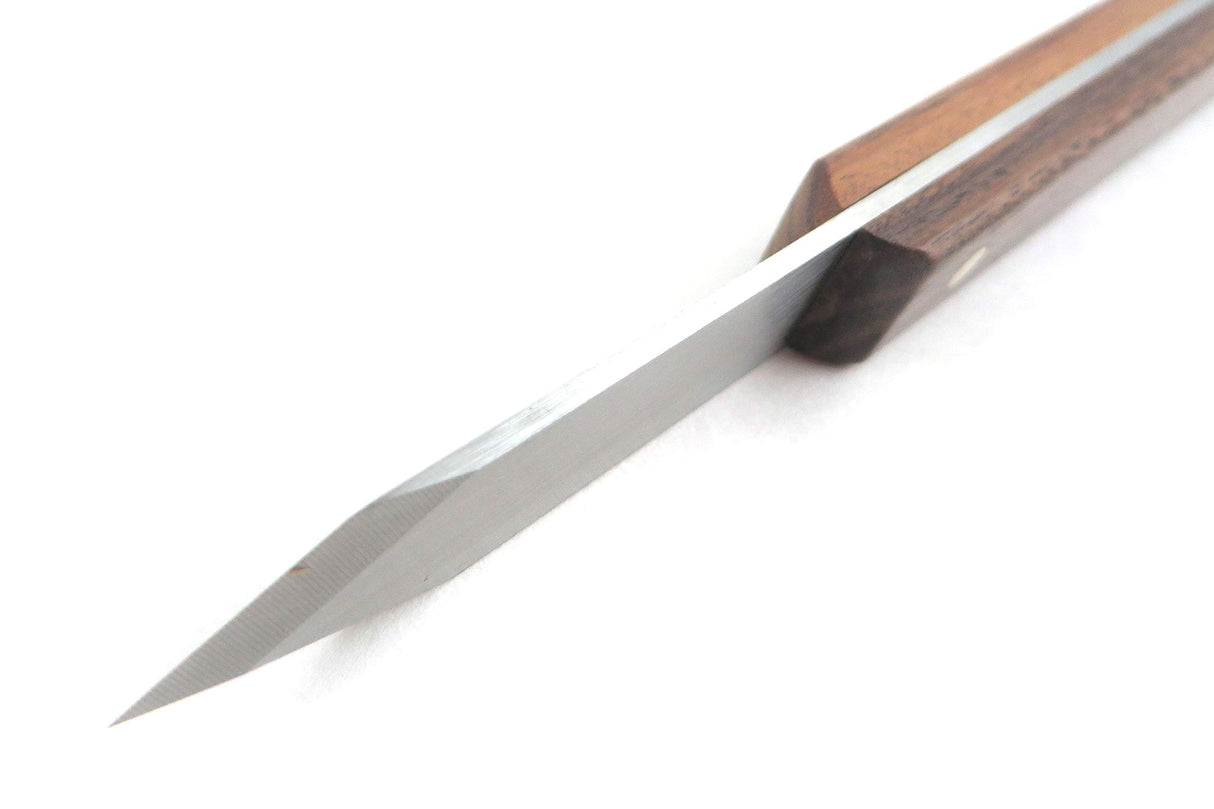 Mikov V2003008 Thin Blade Dual Bevel Marking Knife 0.060 Inch Thick Blade 1/2 inch Wide 1-7/8 Long with Rosewood Handle Stainless Steel Hardened to Mikov