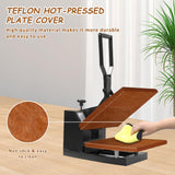 KELEYU 2 Pcs Wrap Cover for Heat Press Platen 15x15 Inch,Non-Stick High Temperature Reusable Teflon Heat Press Platen Wrap Cover,Protecting KELEYU