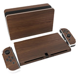 PlayVital Full Set Protective Stickers for Nintendo Switch OLED Model, Customized Vinyl Decal Skins for Switch OLED Console & Joycon & Dock & Grip - playvital