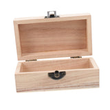 Unomor 5pcs Box Box Diy Wooden Box Unpainted Wood Boxes Jewelry Holder Jewelry Organizer for Necklaces Earring Organizer Tray Small Wooden Boxes for Unomor