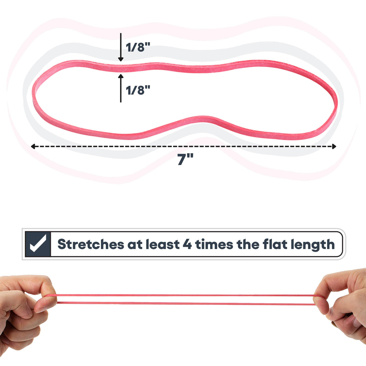 Mr. Pen- Large Rubber Bands, 100 Pack, Assorted Colors, Big Rubber Bands, Extra Large Rubber Bands, Rubber Bands Large, Long Rubber Bands Office Mr. Pen