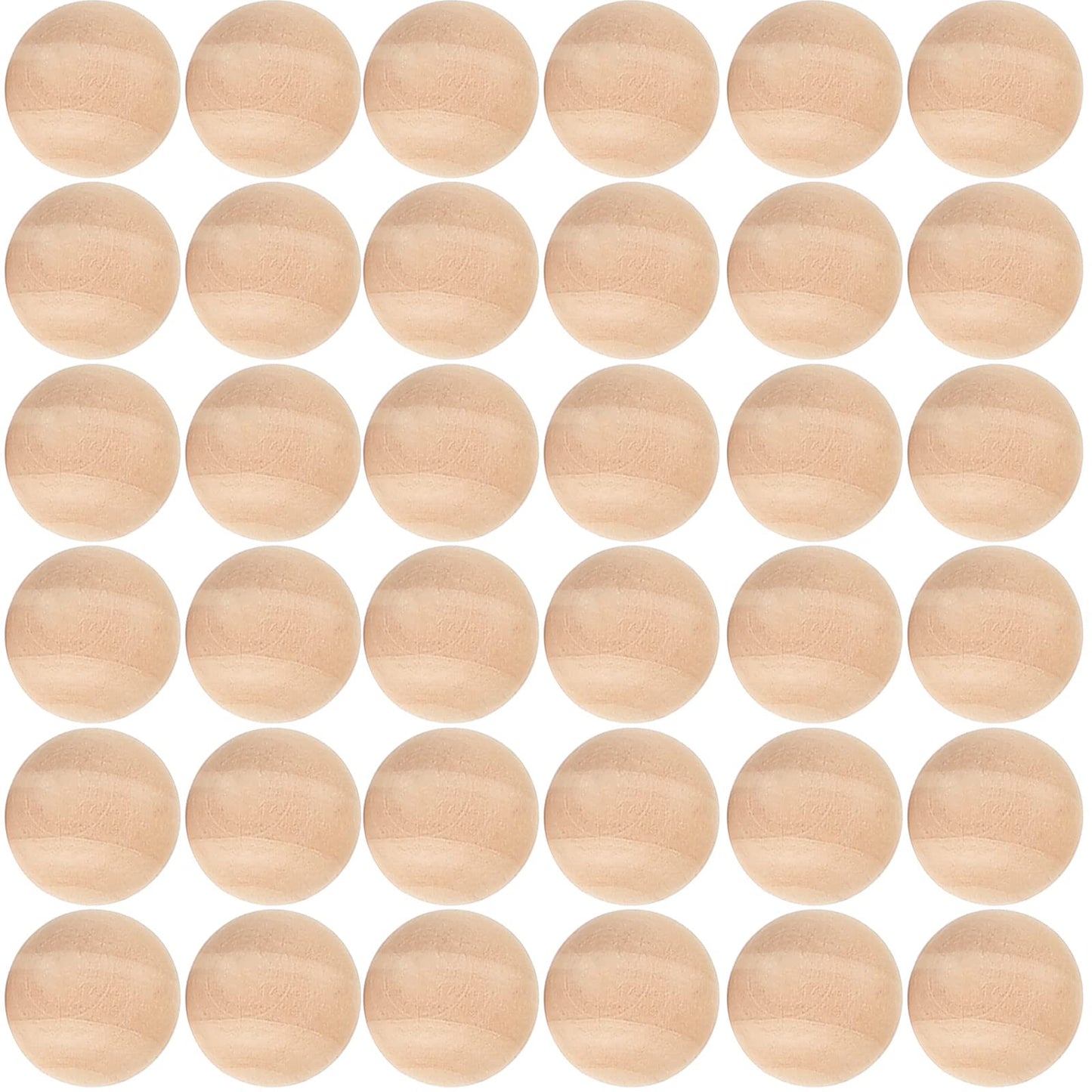 150 Pieces Craft Wooden Balls Unfinished Round Wooden Balls Small Hardwood Balls for DIY Art Handmade Projects (1/2 Inch) - WoodArtSupply