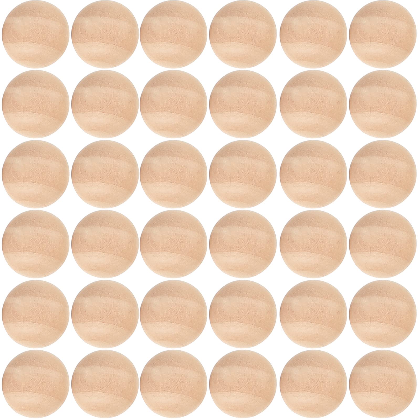 150 Pieces Craft Wooden Balls Unfinished Round Wooden Balls Small Hardwood Balls for DIY Art Handmade Projects (1/2 Inch) - WoodArtSupply