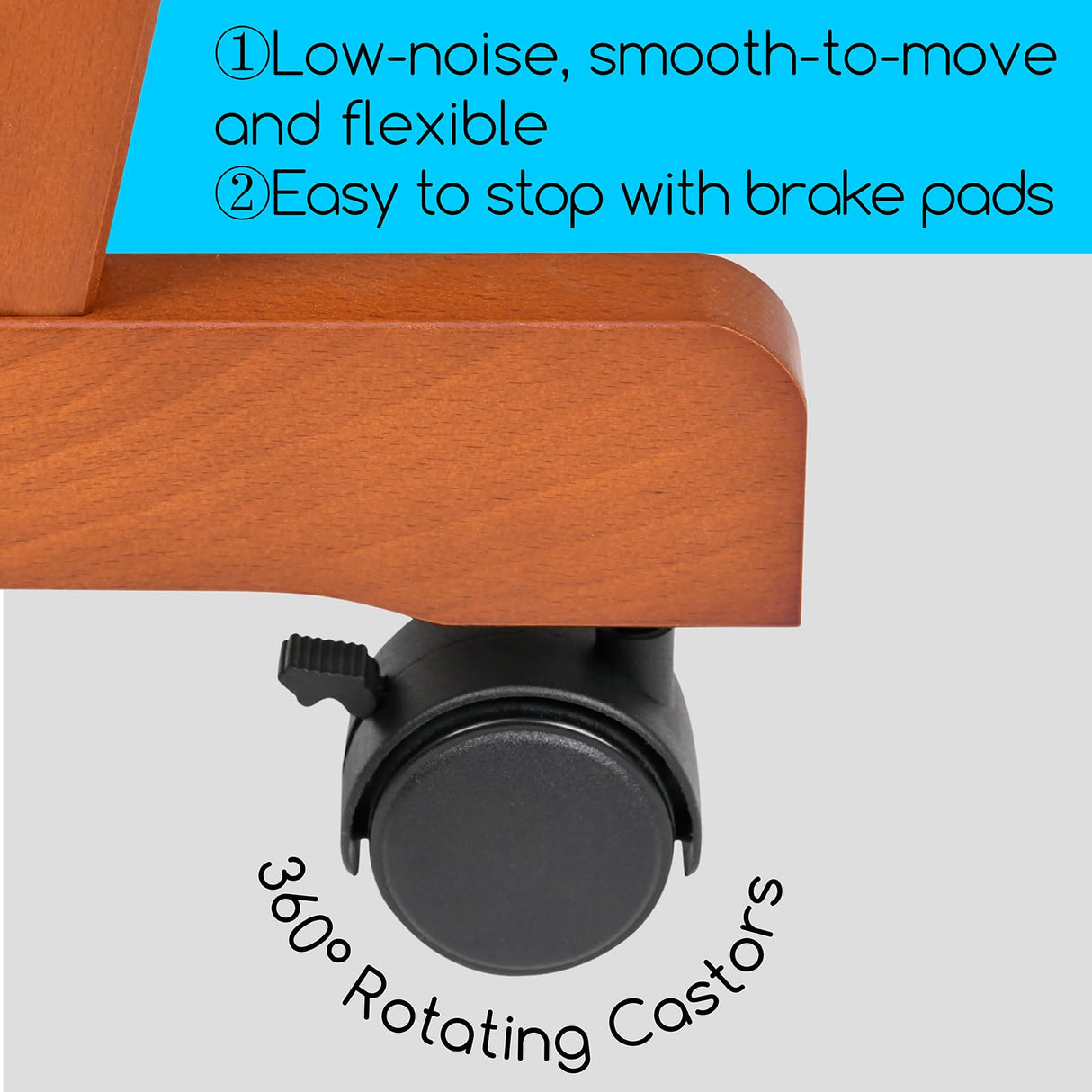 MEEDEN Wood Large Print Rack with Castors, Artist Storage and Display Rack, Premium Drying Rack, Storage for Canvas, Prints, Panels, Posters, Holds MEEDEN