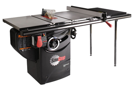 SAWSTOP 10-Inch Professional Cabinet Saw, 1.75-HP, 36-Inch Professional TGlide Fence System (PCS175-TGP236) SawStop