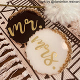 ResinWorld 6 Pack Geode Coaster Molds for Resin + Large Tray Mold with Handles, Rectangle Silicone Tray Molds ResinWorld