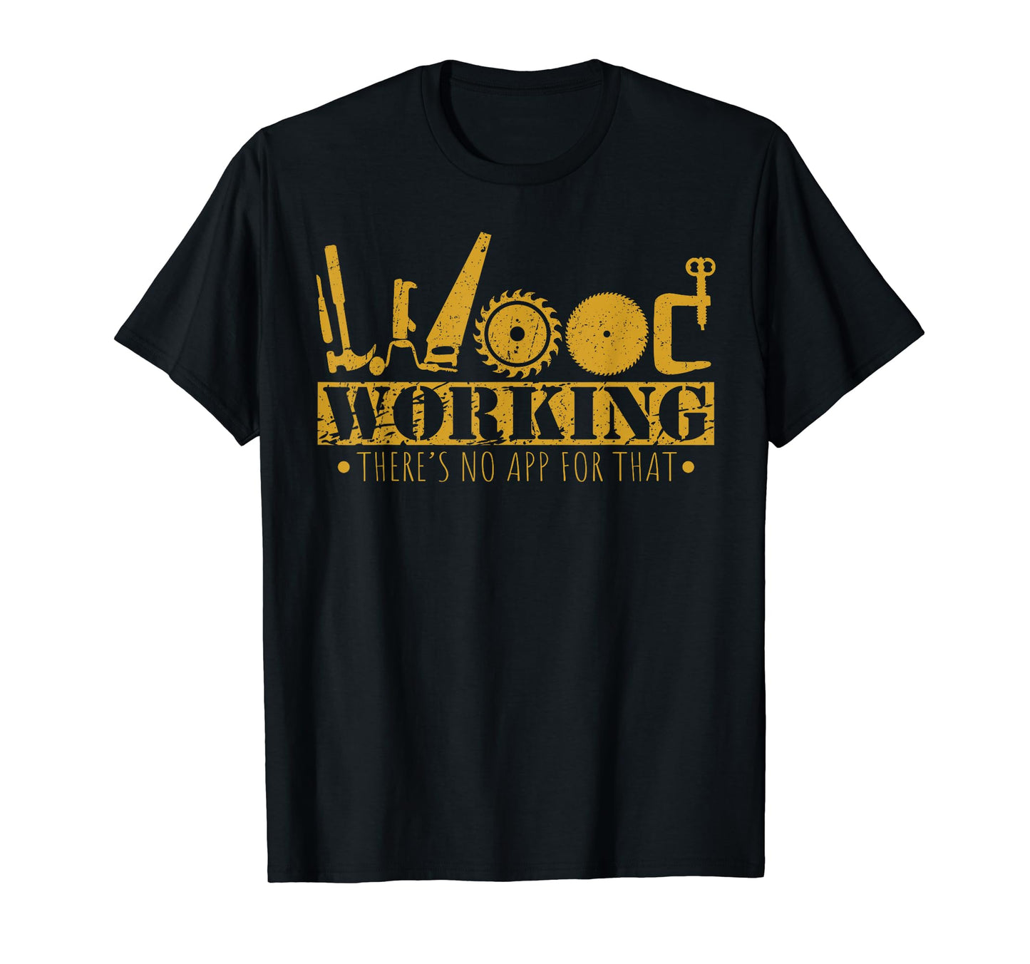Contractor Gift Woodworking Tools Wood Worker Humor Handyman T-Shirt