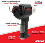 AIRCAT Pneumatic Tools 1125: 1/2" Composite Impact Wrench 1250 ft-lbs AIRCAT