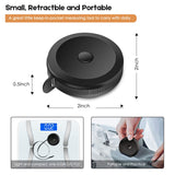 2 Pack Tape Measure Measuring Tape for Body Fabric Sewing Tailor Cloth Knitting Vinyl Home Craft Measurements, 60-Inch Soft Fashion Pink & iBayam