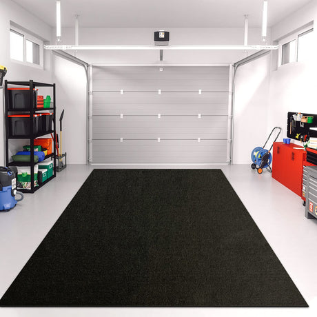LINLA Premium Absorbent Oil Mat Contains Liquid Garage Floor Mat 8.5'x 6.6', Reusable, Washable, Protects Floor, Driveway Surface, Shop,Parking LINLA
