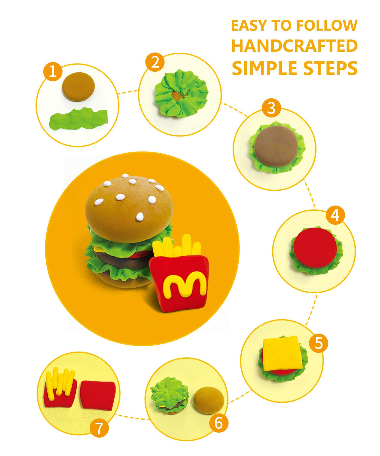 Sago Brothers Air Dry Clay, 24 Colors Modeling Clay for Kids, Molding Magic Clay for Slime add ins & Slime Supplies, Kids Gifts Art Set for Boys Sago Brothers