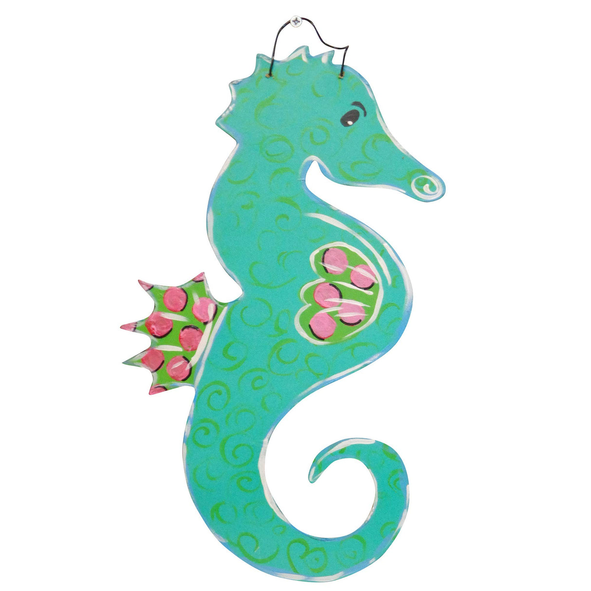 Seahorse Cutout Unfinished Wood Nautical Decor Beach House Decor Sea Animal MDF Shaped Canvas Style 1 Diverse Woodworking
