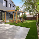 YEOOE Pergola Brackets 4x4 (Actual: 3.5x3.5 in), 2 Pack Woodworks Pergola Kit 4-Way Right Angle Corner Brackets, Powder Coated Pergola Hardware for YEOOE