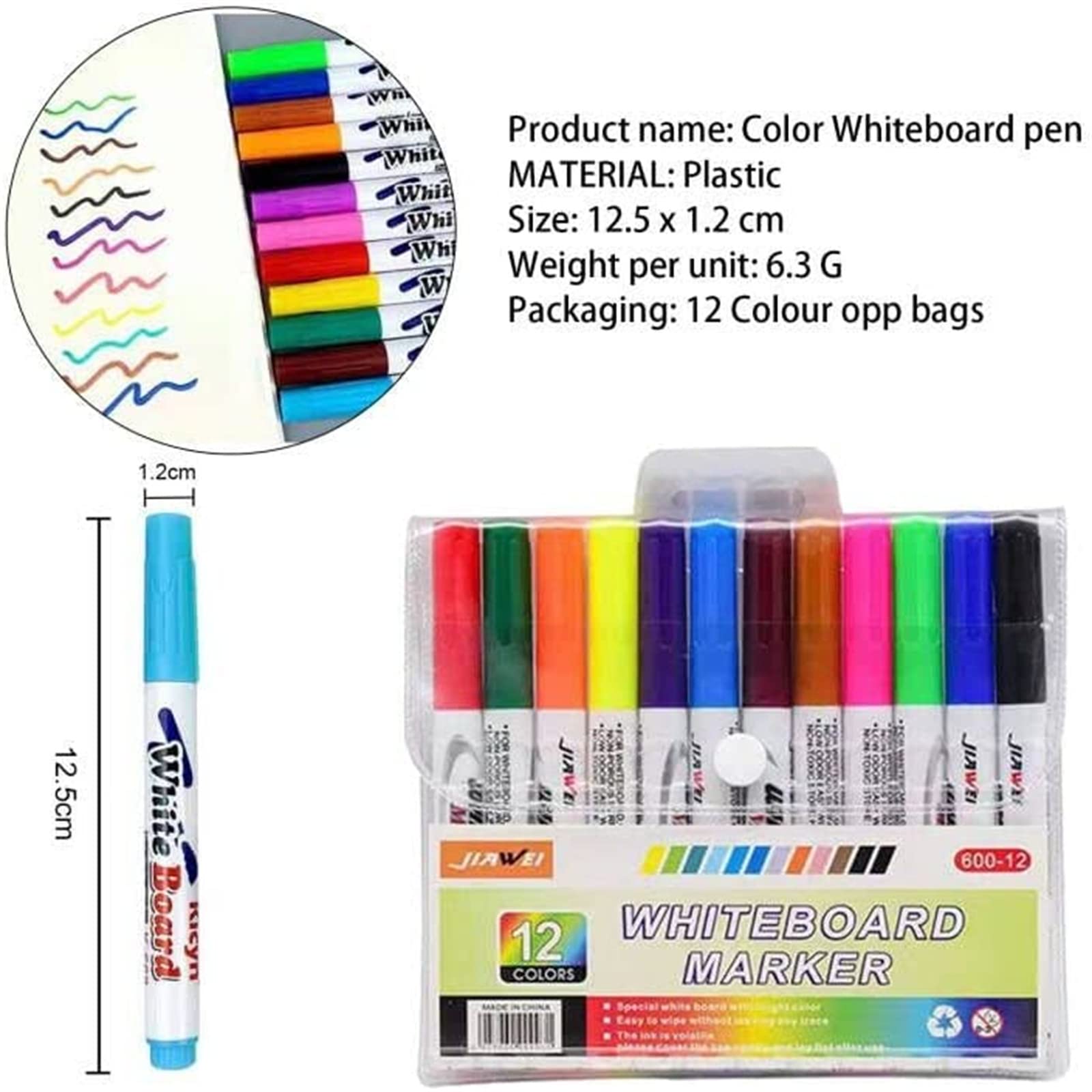 IRWPITW Magical Water Painting Pens for Kids, 12 Colors Magic Drawing Pen  Bundle, Kiddies Create Magic