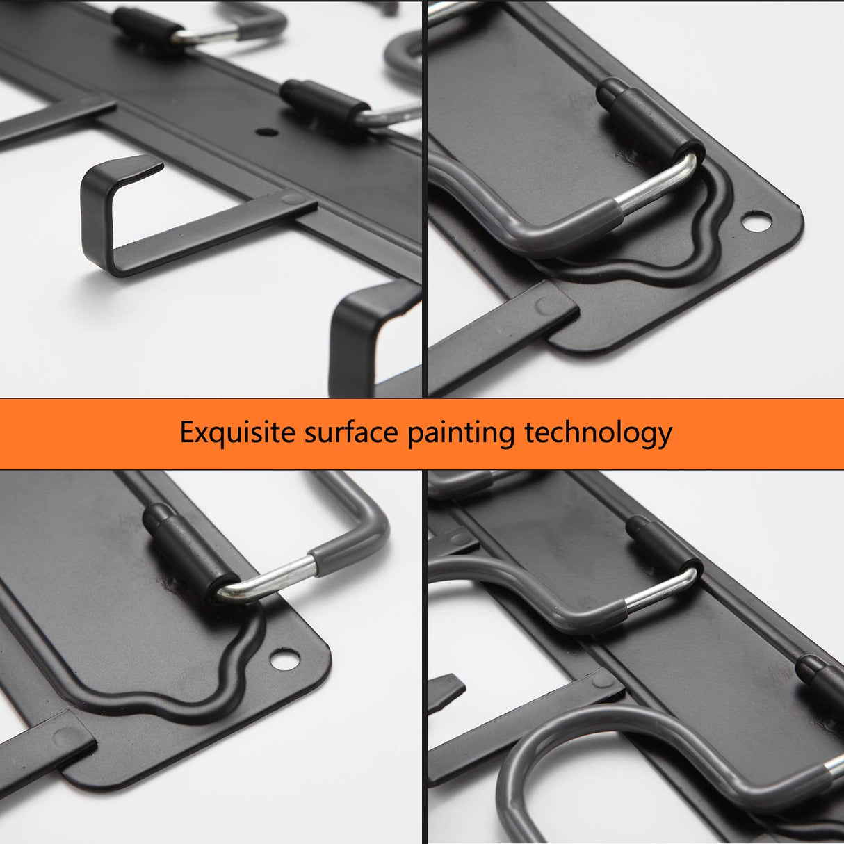 YueTong 68" All Metal Garden Tool Organizer,Adjustable Garage Wall Organizers and Storage,Heavy Duty Wall Mount Holder with Hooks for YueTong