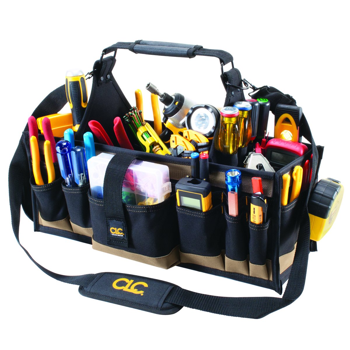 CLC WORK GEAR 1530 Electrical and Maintenance Tool Carrier, 43 Pocket Custom Leathercraft