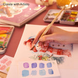 ARTISTO Watercolor Pads 9x12" & Watercolor Pads 5.5x8.5" Bundle Artisto