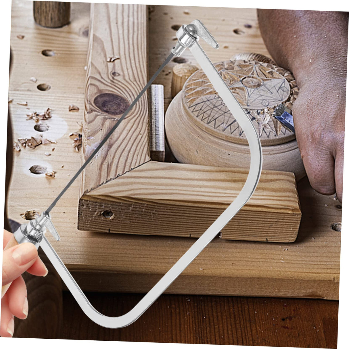 Homoyoyo 1 Set Engraving Saw Coping Saw Woodworking Hand Saw Hand Tools Japanese Hand Saw Fret Cutter Saws Woodworking Japanese Saw Hand Saw Table Homoyoyo