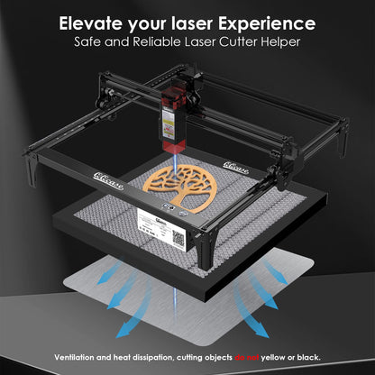 QQCASE Honeycomb Working Table,Steel Honeycomb Laser Bed for CO2 or Diode Laser Engraver/Cutting Machine,Honeycomb Working Panel for Desktop - WoodArtSupply