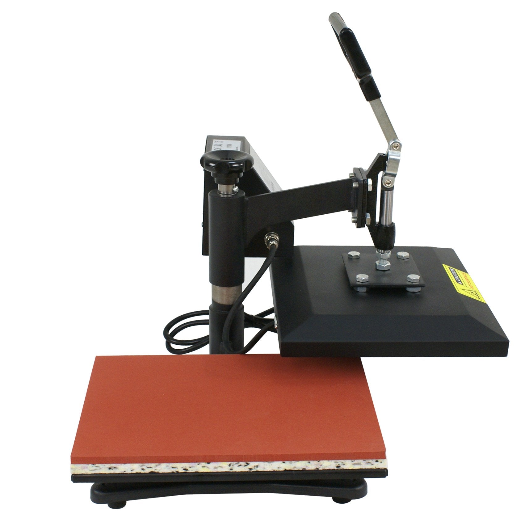 F2C Pro 12" x 10" Heat Press Machine Swing-Away Digital Heat Transfer Sublimation Printing Machine for T-Shirt Black - WoodArtSupply